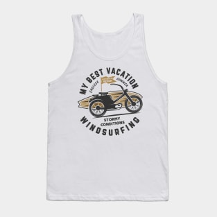 Best Vacation - Windsurfing Tank Top